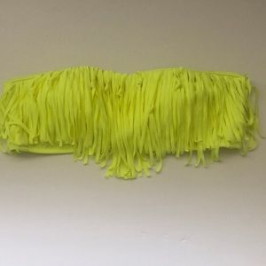 EUC VIctoria Secret fringe bikini top